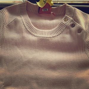 Tory Burch Logo-Button Sweater